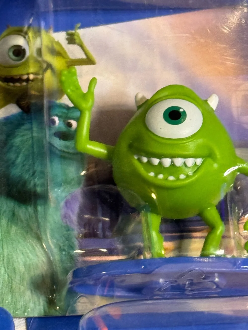 Mattel Monsters, Inc. Micro Figures Set - Sully, Mike, Randall, Boo & Roz